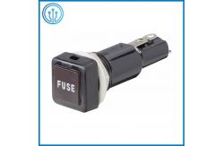 China Nylon Cap Phenolic Frame 6.35x30mm Micro Fuse Holder R3-21A Nut Mounted supplier