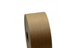 China Reinforced Kraft Paper Sealing Tape Water Activated Custom Printed Kraft Tape supplier