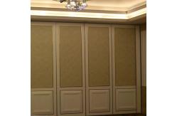 China Movable Wall Dividers Soundproof Sliding Folding Partition Wall For Wedding Hall supplier