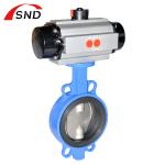 Industrial Cast Iron Pneumatic Butterfly Valve OEM Acceptable for sale