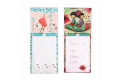 China Reusable Fridge Magnetic Memo Pad With Pen Custom Design ISO supplier