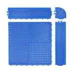 30x30 Anti Slip PVC Floor Mat Spas Verandas Interlocking Plastic Floor Tiles for sale