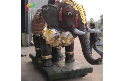 China CE Custom Made Animatronics Elephant Children Ride Interactive Equipment supplier