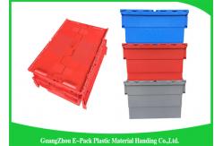China Plastic Storage Attach Lid Containers 600 * 400mm Assorted Height supplier