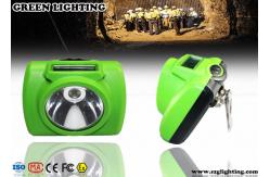 China 10000 Lux Rechargeable LED Mining Light With OLED Screen IP 68 Waterproof supplier