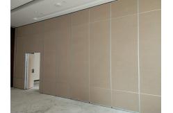 China Laminate Operable Foldable Sliding Sound Proof Partitions For Restaurant supplier