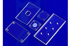 China Customized SIO2 Quartz Glass Sheet Cnc Machine Large Size Polishing supplier