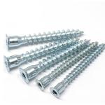 Zinc Plated Furniture Socket Head Cross Hexagon Confirmat Screw Hexagon Focket Head Screw for sale