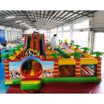 30x37m Inflatable Amusement Park Jungle Jumping Bouncer Castle for sale