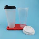 U Shaped Clear 700ml PP Disposable Bubble Tea Cups