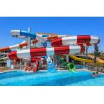 ODM Outdoor Water Theme Park Sports Game Rides Tube Fiberglass Slide for sale