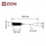 ZCSPC-02 FTTH Combination Flat Cable Drop Clamp | Multi-Function Fiber Optic Cable Clamp for Reliable Installations for sale
