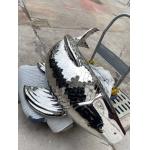 Stainless Steel Abstract Sculpture , Modern Art , Garden Metal Artwork for sale