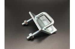 China Customized Galvanized Steel Plate U Bolt Beam Clamps supplier