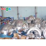 Colorful PVC Inflatable Reflective Ball Christmas Decoration Inflatable Sphere Mirror inflatable balloon advertising for sale