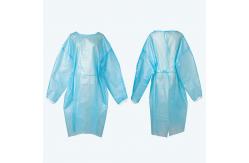China Non Woven Fabric Waterproof Isolation Surgical Gown Full Coverage CE supplier