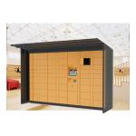 Automatic Post Parcel Locker Locations , Mailbox Delivery Electronic Parcel Lockers with Shelter for sale