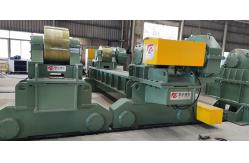 China 100mm/Min 700t Welding Turning Roller Motorized Bogie Steel Wheel supplier