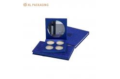 China Luxury Custom Rectangle Custom Empty Eyeshadow Palette Pans Eye Shadow Case Container Packaging supplier