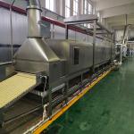 Square Fried Maggi Making Machine PLC Control Instant Noodles Machinery for sale
