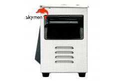 China Lab Instrument Stainless Steel Ultrasonic Cleaner 3L 40Khz 120W Digital Timer Heated supplier
