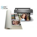 100% Cotton Inkjet Canvas Roll Aqueous For Large Format Inkjet Printing for sale