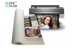 China 100% Cotton Inkjet Canvas Roll Aqueous For Large Format Inkjet Printing supplier