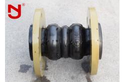China Hydraulic Double Sphere Rubber Expansion Joint Synthetic Rubber Reduce Tensile Strength supplier