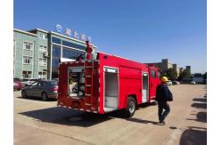 China Howo 4x2 10cbm 12cbm Fire Truck Monitors Water Foam Fire Trucks supplier