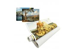 China Aqueous Pure Cotton Canvas Roll 360gsm Acid Free For Canon Printer supplier