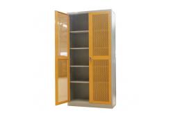 China Odorless 2 Swing Door H1850mm Lockable Filing Cabinets supplier