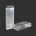 Custom Made Rectangle Durable Clear Plastic Folding Boxes for sale