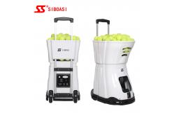 China AC Power Portable Tennis Ball Shooter Machine Horizontal Angle supplier