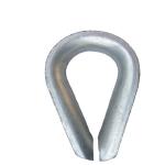 Galvanized Wire Rope Thimble Carbon Steel Light Duty Thimble US Type ISO9001 for sale
