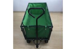 China XXL Heavy Duty Garden Mesh Cart Wheelbarrow Mesh Garden Trolley Cart Utility Tipper supplier