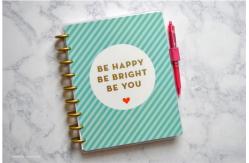 China Meaningful Gift Disc Bound Notebook Plastic / Coated Paper Cover Material supplier
