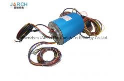 China Electrical Connector Hollow Slip Ring Rotary Joint With Aluminium Alloy Housing supplier