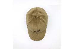 China Custom Color Embroidered Curved Baseball Caps Cotton Material supplier