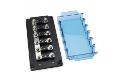 China Auto Car Automotive Vehicle 6 Ways Bolt Down MEGA Fuses Blocks Fuse Holder supplier
