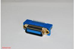 China Centronic 50 Pin Connectors, Male PCB Right Angel Connector Certificated UL supplier
