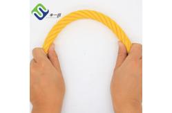 China Customized Color 6 Strand Polyester Playground Combination Rope supplier