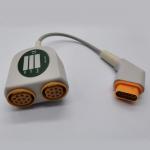 30cm Draeger Compatible IBP Cable 10 Pin Connector Pressure Transducer for sale