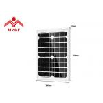 High Mechanical Strength Monocrystalline Solar Panel 20watt High Cell Efficiency for sale