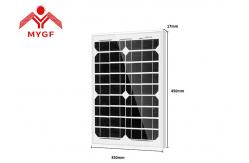 China High Mechanical Strength Monocrystalline Solar Panel 20watt High Cell Efficiency supplier