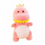 OEM 25cm Cartoon Dinosaur Plush Pillow With Polypropylene Cotton Filling