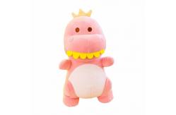 China OEM 25cm Cartoon Dinosaur Plush Pillow With Polypropylene Cotton Filling supplier