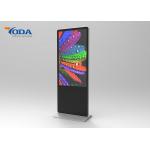 350cd/m2 Floor Standing Advertising Display Digital Signage 1080P LAN Network for sale
