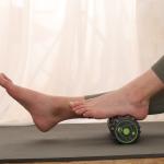 Rechargeable 5000mAh Vibrating Massage Foam Roller For Body Relax for sale