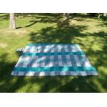 Waterproof Aluminum Coating 200x200cm Lightweight Picnic Blanket for sale