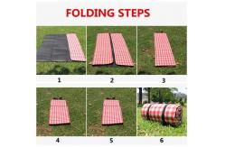 China Polyester PEVA Outdoor Picnic Mat Waterproof And Moistureproof supplier